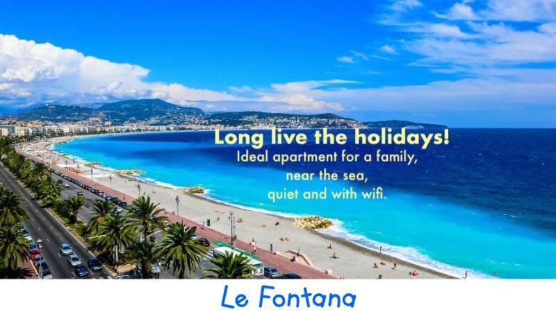 Appartement Le Fontana à Nice Extérieur photo